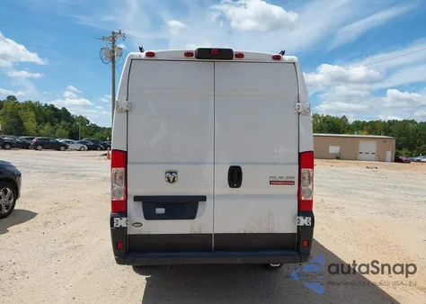 2019 Ram Promaster 3500 Cargo Van High Roof 159 Wb Ext z USA, uszkodzony, nr VIN 3C6URVJG2KE540628